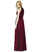 Rear View Thumbnail - Cabernet After Six Bridesmaid Dress 6704