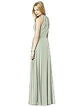 Rear View Thumbnail - Celadon After Six Bridesmaid Dress 6704