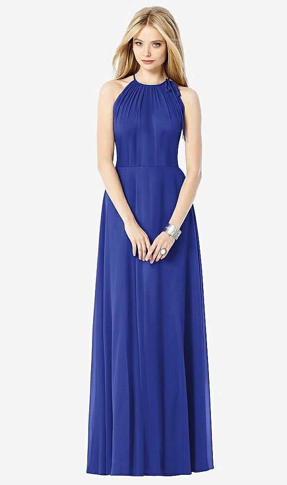 Front View - Cobalt Blue After Six Bridesmaid Dress 6704