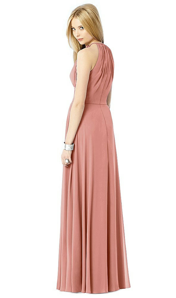 Back View - Desert Rose After Six Bridesmaid Dress 6704