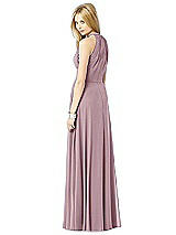 Rear View Thumbnail - Dusty Rose After Six Bridesmaid Dress 6704