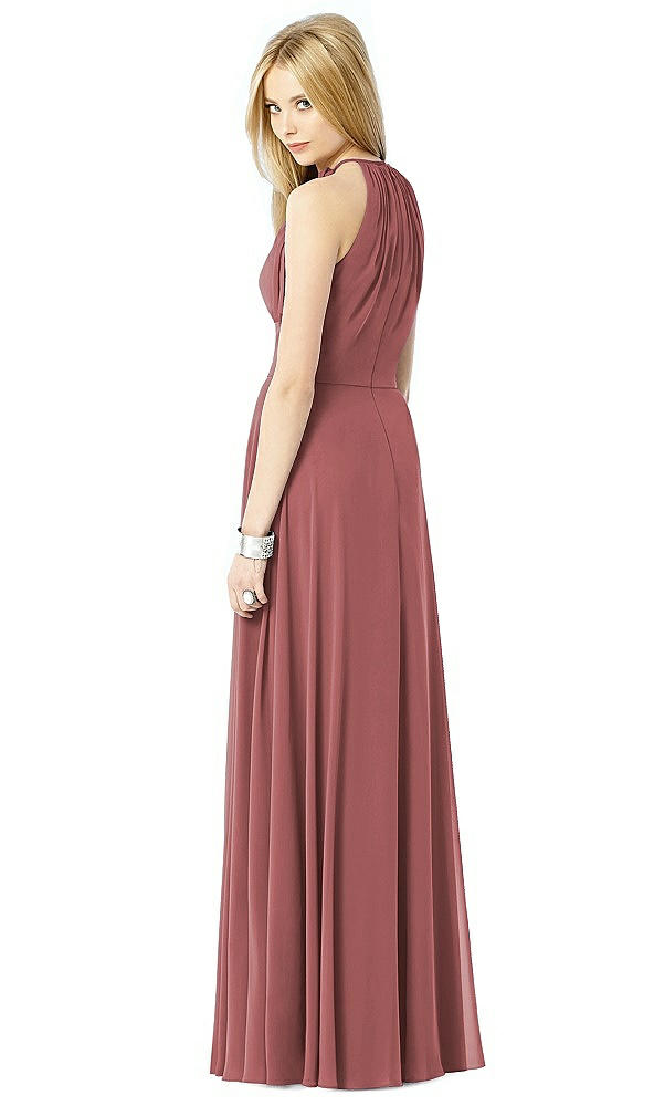 Back View - English Rose After Six Bridesmaid Dress 6704