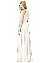 Rear View Thumbnail - Ivory After Six Bridesmaid Dress 6704