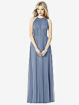 Front View Thumbnail - Larkspur Blue After Six Bridesmaid Dress 6704