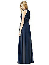 Rear View Thumbnail - Midnight Navy After Six Bridesmaid Dress 6704