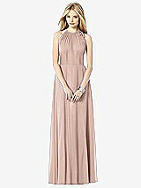 Front View Thumbnail - Neu Nude After Six Bridesmaid Dress 6704