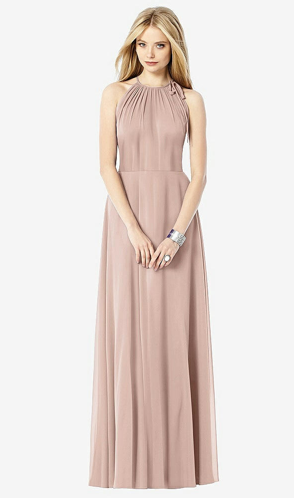 Front View - Neu Nude After Six Bridesmaid Dress 6704