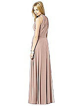 Rear View Thumbnail - Neu Nude After Six Bridesmaid Dress 6704