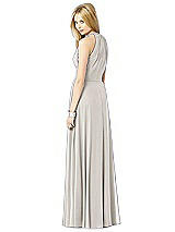 Rear View Thumbnail - Oyster After Six Bridesmaid Dress 6704