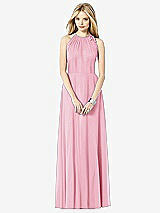 Front View Thumbnail - Peony Pink After Six Bridesmaid Dress 6704