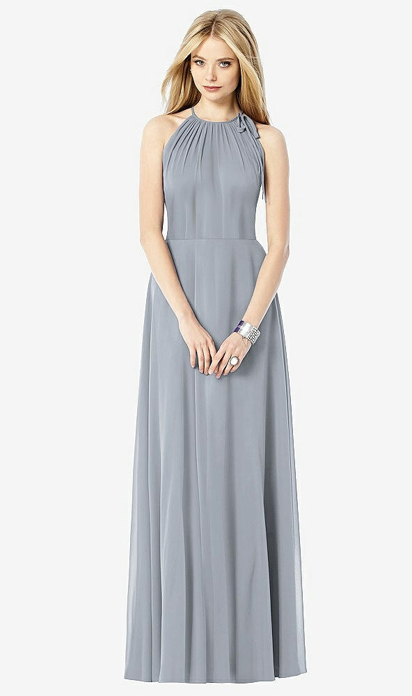 Front View - Platinum After Six Bridesmaid Dress 6704