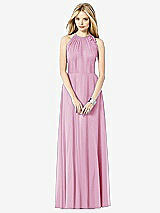 Front View Thumbnail - Powder Pink After Six Bridesmaid Dress 6704