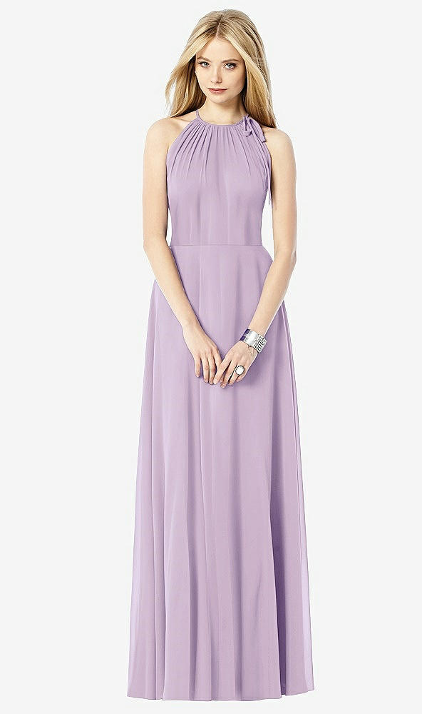 Front View - Pale Purple After Six Bridesmaid Dress 6704