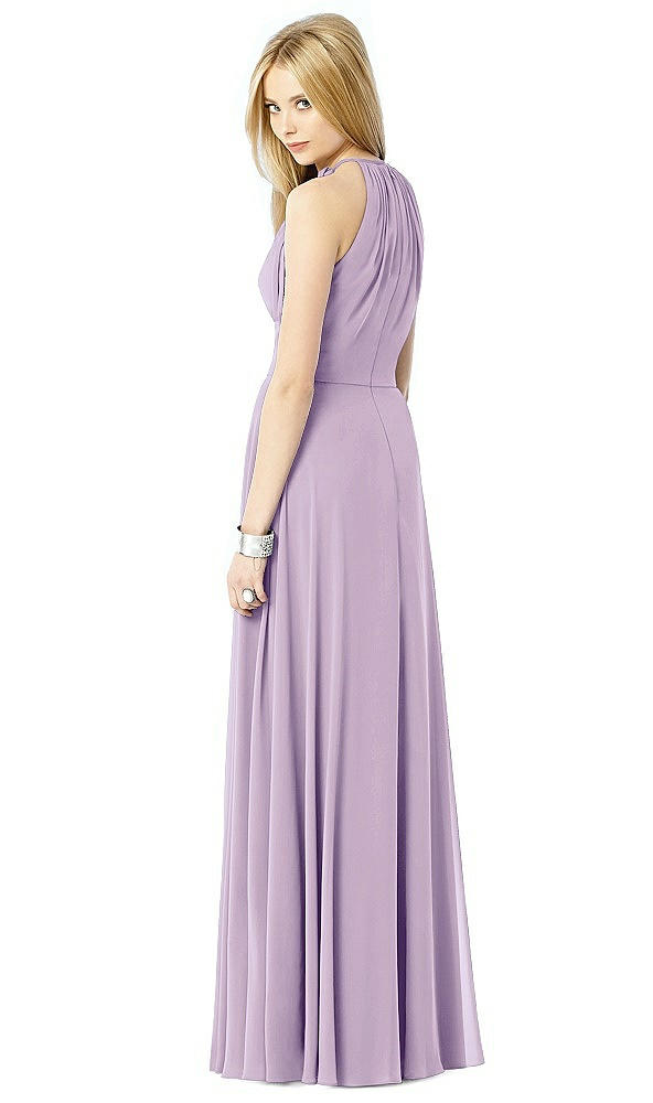 Back View - Pale Purple After Six Bridesmaid Dress 6704