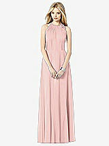 Front View Thumbnail - Rose - PANTONE Rose Quartz After Six Bridesmaid Dress 6704