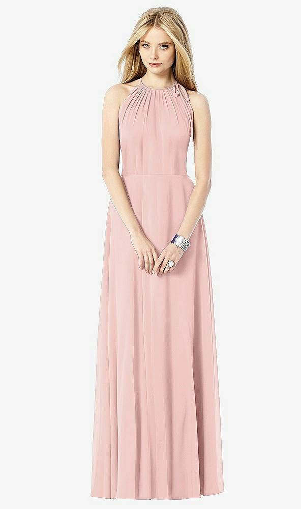 Front View - Rose - PANTONE Rose Quartz After Six Bridesmaid Dress 6704