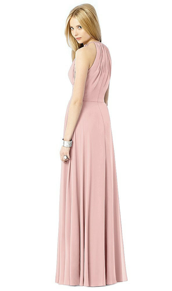 Back View - Rose - PANTONE Rose Quartz After Six Bridesmaid Dress 6704