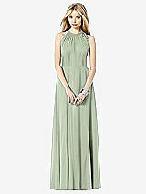 Front View Thumbnail - Sage After Six Bridesmaid Dress 6704