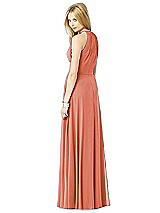 Rear View Thumbnail - Terracotta Copper After Six Bridesmaid Dress 6704