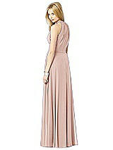 Rear View Thumbnail - Toasted Sugar After Six Bridesmaid Dress 6704