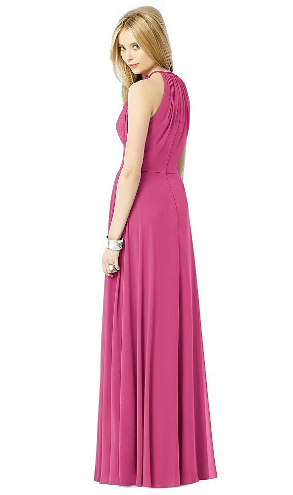 Back View - Tea Rose After Six Bridesmaid Dress 6704