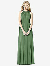 Front View Thumbnail - Vineyard Green After Six Bridesmaid Dress 6704