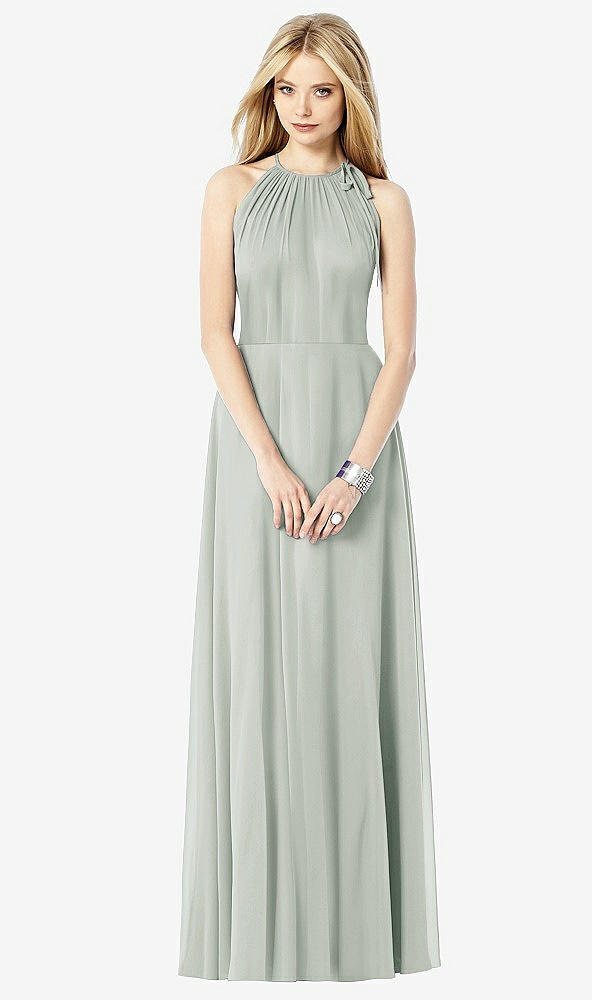 Front View - Willow Green After Six Bridesmaid Dress 6704