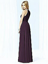 Rear View Thumbnail - Aubergine After Six Bridesmaid Dress 6705