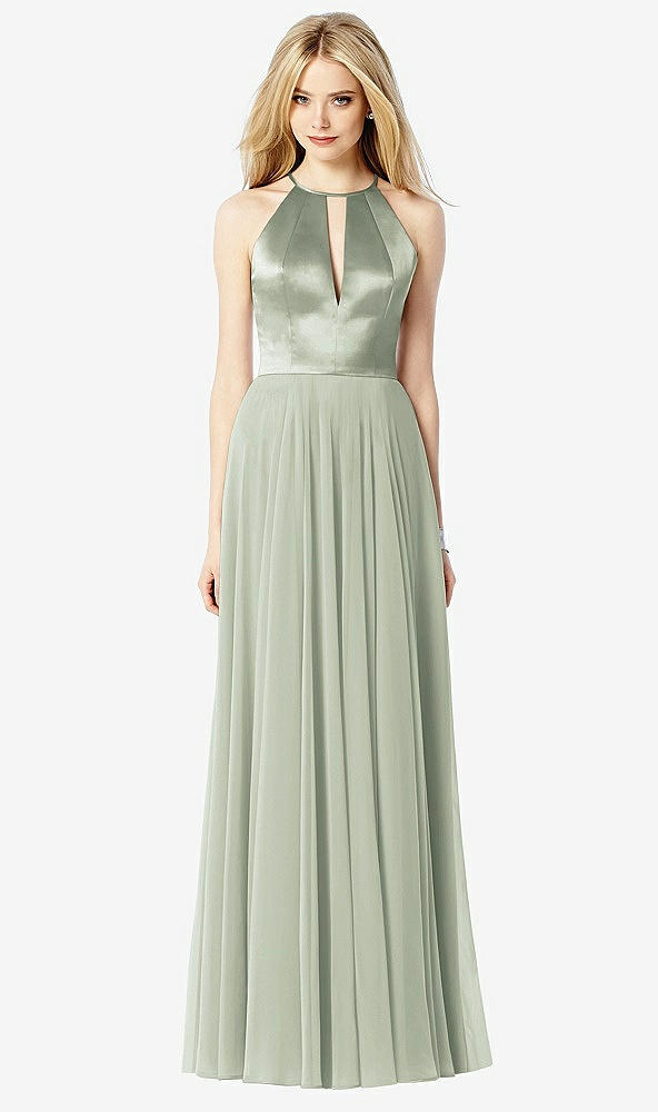 Front View - Celadon After Six Bridesmaid Dress 6705