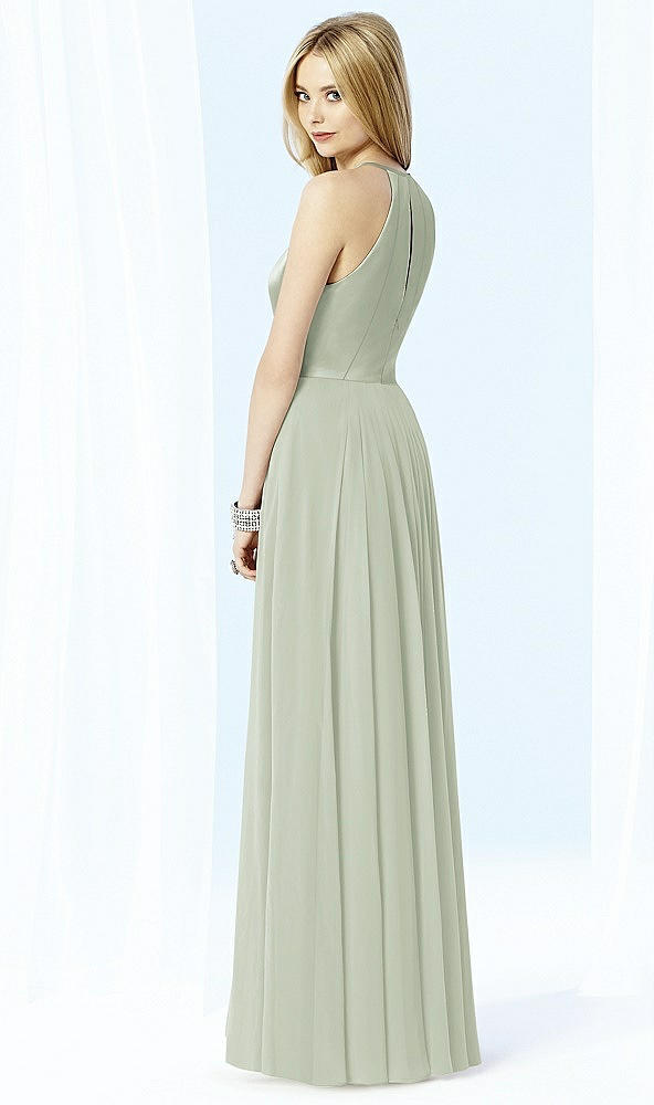 Back View - Celadon After Six Bridesmaid Dress 6705