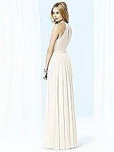 Rear View Thumbnail - Ivory After Six Bridesmaid Dress 6705