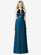 Front View Thumbnail - Ocean Blue After Six Bridesmaid Dress 6705