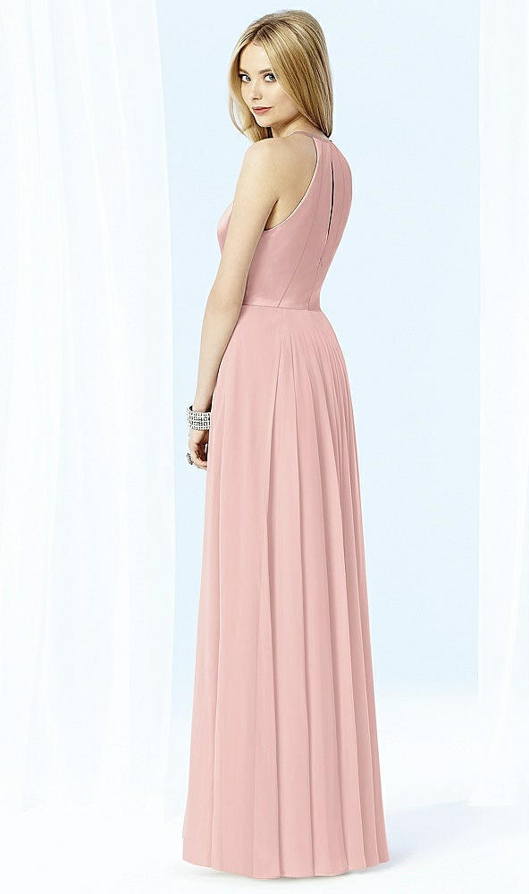 Back View - Rose - PANTONE Rose Quartz After Six Bridesmaid Dress 6705