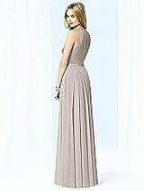 Rear View Thumbnail - Taupe After Six Bridesmaid Dress 6705