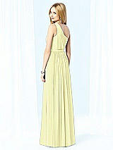 Rear View Thumbnail - Butter Yellow After Six Bridesmaid Dress 6706