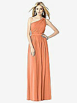 Front View Thumbnail - Sweet Melon After Six Bridesmaid Dress 6706