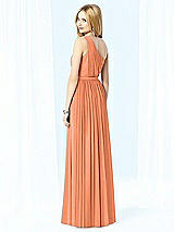 Rear View Thumbnail - Sweet Melon After Six Bridesmaid Dress 6706