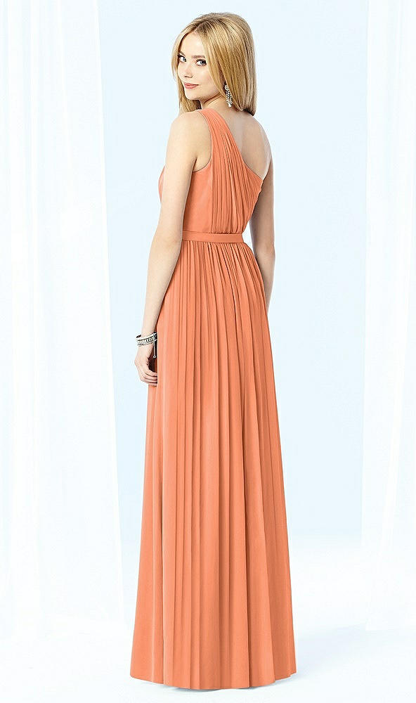 Back View - Sweet Melon After Six Bridesmaid Dress 6706