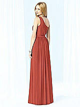 Rear View Thumbnail - Amber Sunset After Six Bridesmaid Dress 6706