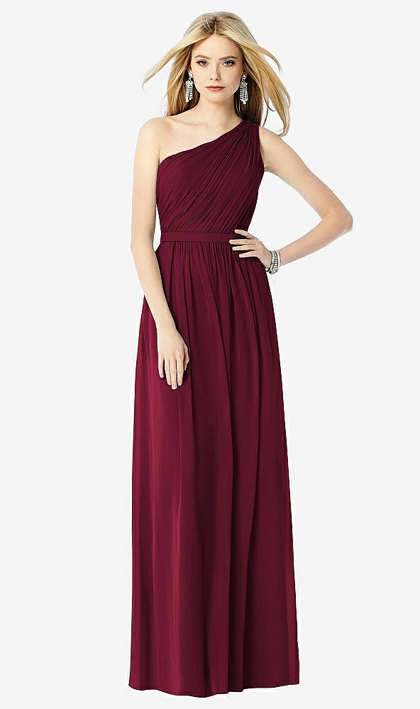 Front View - Cabernet After Six Bridesmaid Dress 6706