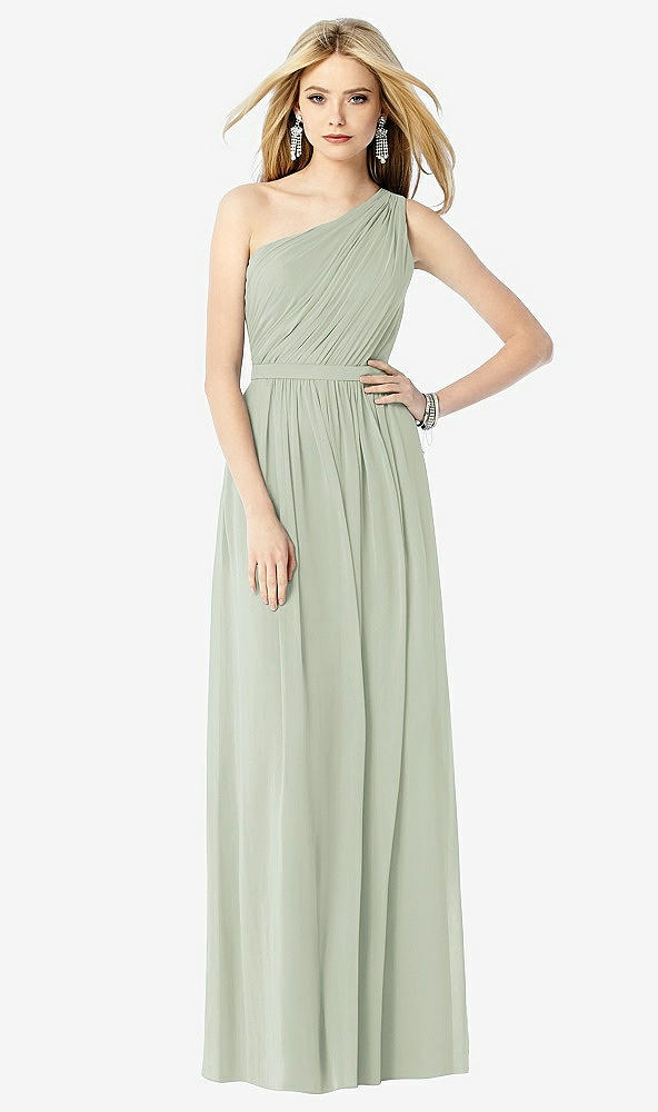 Front View - Celadon After Six Bridesmaid Dress 6706