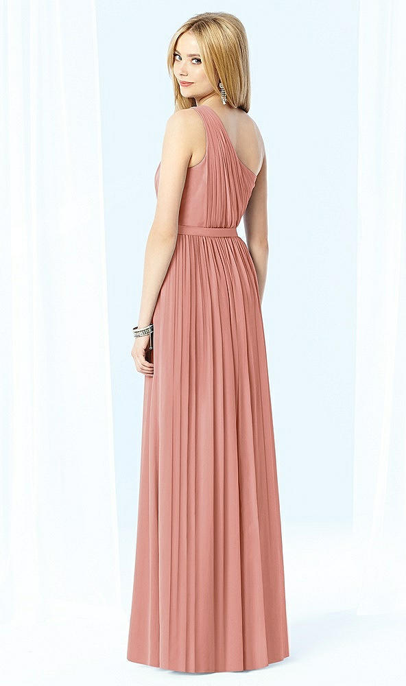 Back View - Desert Rose After Six Bridesmaid Dress 6706