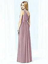 Rear View Thumbnail - Dusty Rose After Six Bridesmaid Dress 6706