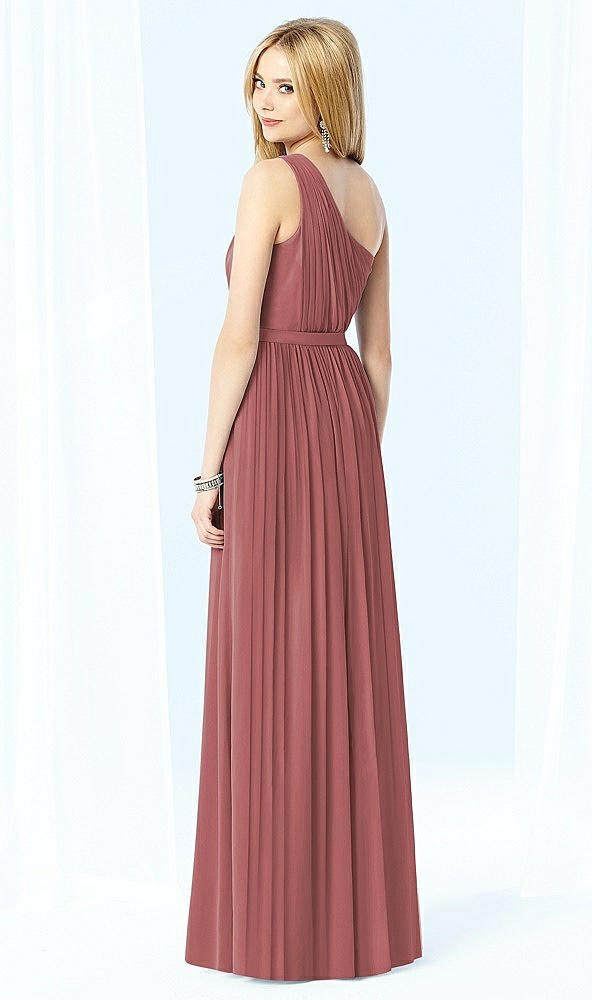 Back View - English Rose After Six Bridesmaid Dress 6706