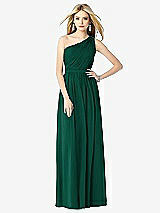 Front View Thumbnail - Hunter Green After Six Bridesmaid Dress 6706