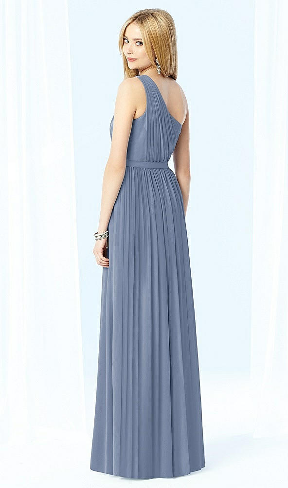 Back View - Larkspur Blue After Six Bridesmaid Dress 6706