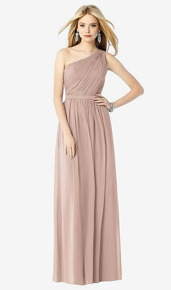 Front View - Neu Nude After Six Bridesmaid Dress 6706