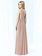 Rear View Thumbnail - Neu Nude After Six Bridesmaid Dress 6706