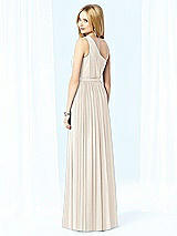 Rear View Thumbnail - Oat After Six Bridesmaid Dress 6706