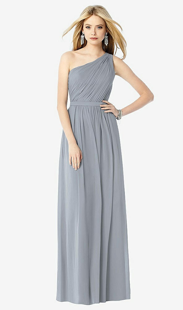 Front View - Platinum After Six Bridesmaid Dress 6706